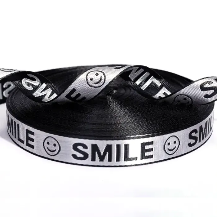 Jacquard بنے ہوئے ربن